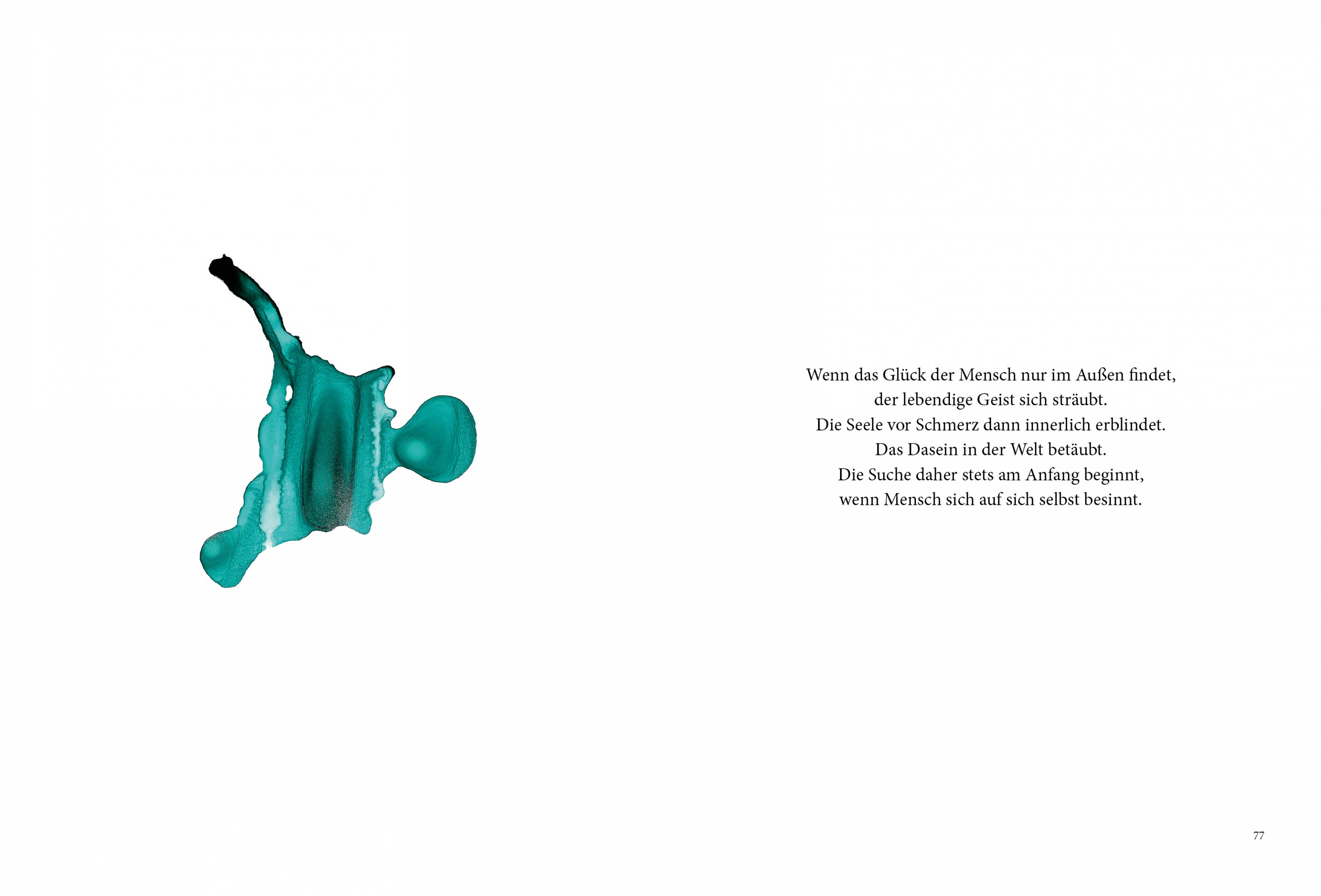 "Sichtbare Leere" - Gedichte und Tusche - Carsten Schell (Gedichte) und Nabil Zitouni (Tusche)