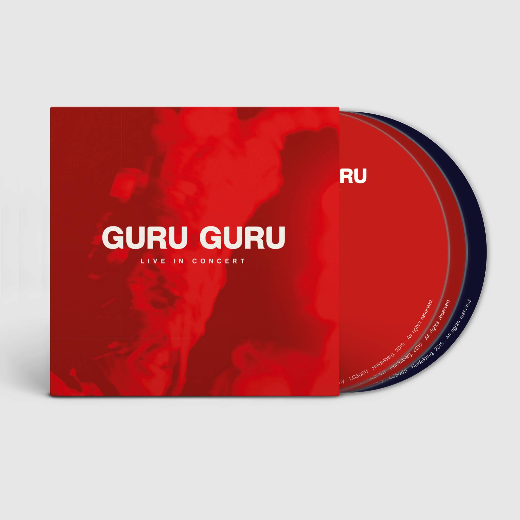 Guru Guru - Live in Concert - 2 CDs + DVD Pack - Live in Heidelberg