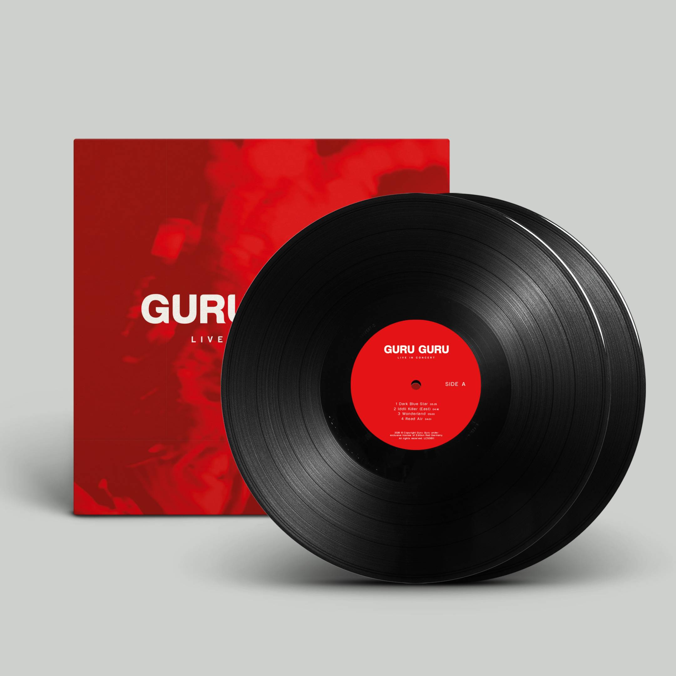 Guru Guru - Live in Concert - 2 LPs + DVD Pack - Vinyl Editions - Live in Heidelberg